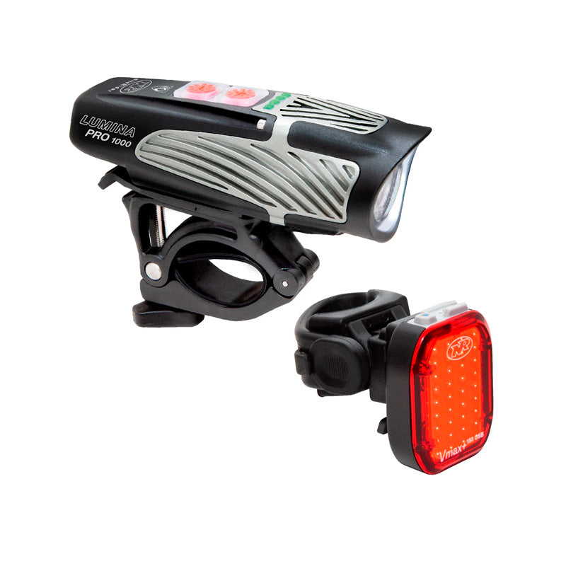 Combo de luces NITE RIDER Lumina™ Pro 1000 and Vmax+™ 150